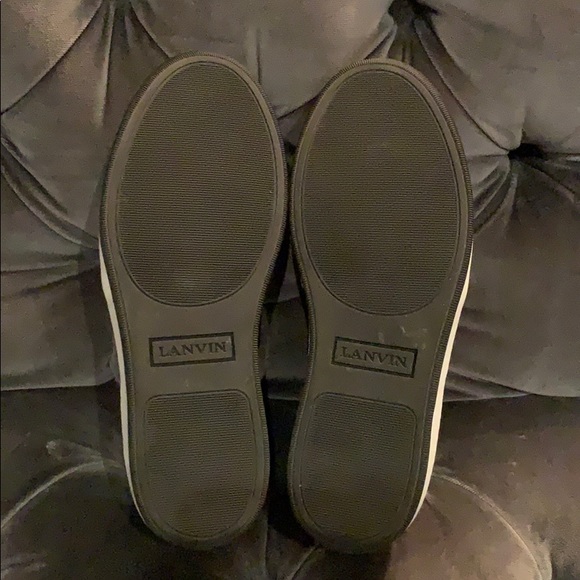 Authentic Lanvin slip-on sneakers size 7